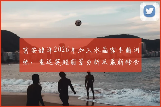 富安健洋2026年加入水晶宫季前训练,重返英超前景分析及最新转会动态